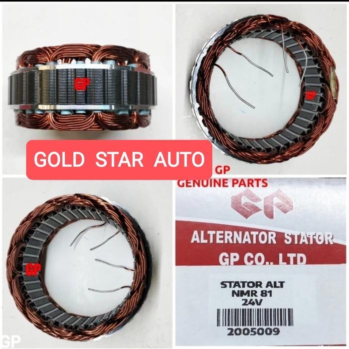 Ready Stator Alternator 24 Volt Isuzu Elf Nmr81 Merk Gp Kode 006