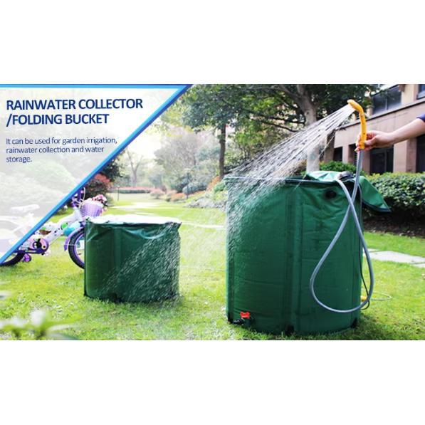 100L-200L-500L-1000L Ember Air Portabel Penyimpanan Besar Multifungsi- Rain Barrel Penampungan Air