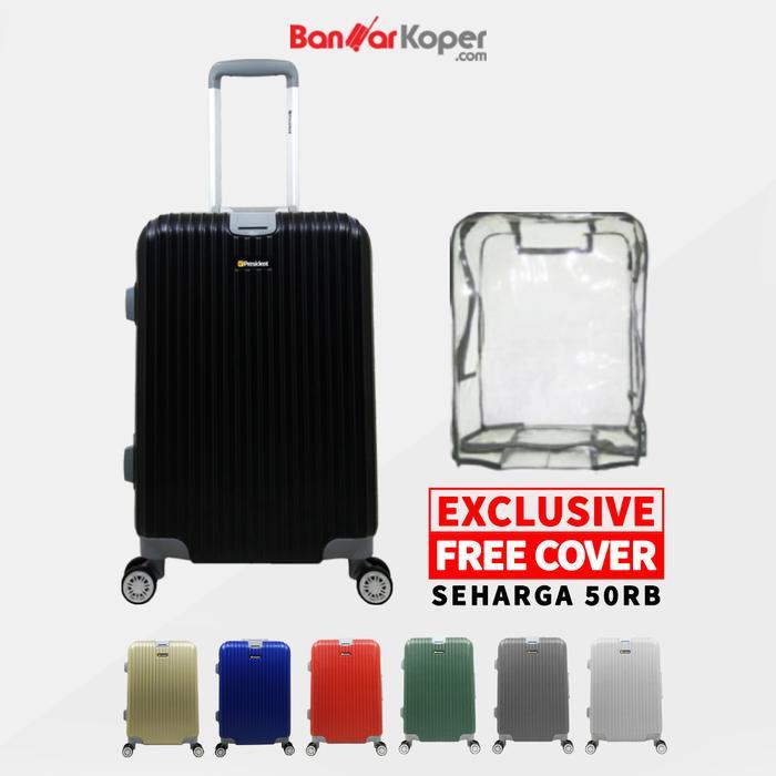 PROMO Koper President Original HardCase Kabin Size 20 Inch TSA 5284 Black