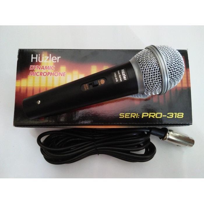 Promo Mic Kabel HUZLER PRO 318 Dynamic Microphone