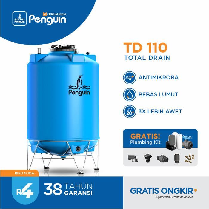 Penguin TD-110 1000 Liter Toren Tandon Tangki Air Total Drain Tank