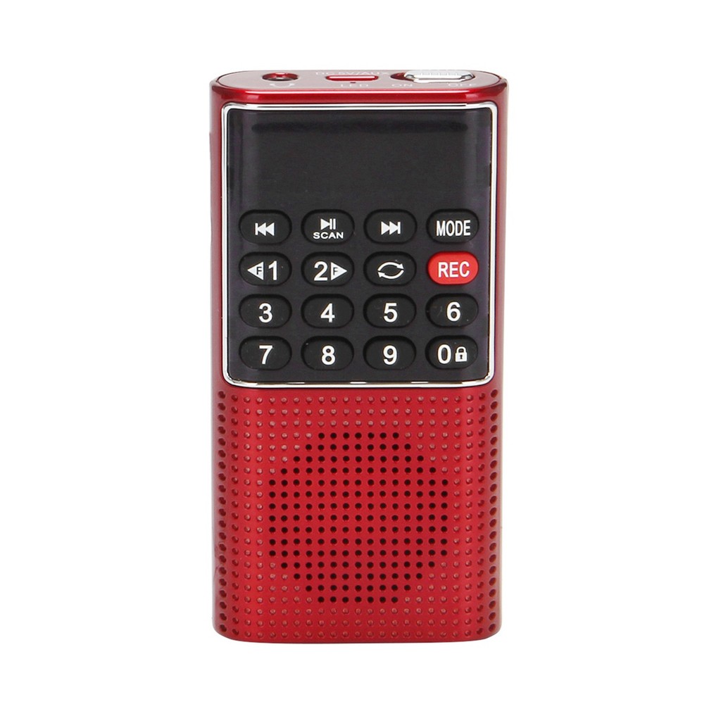 L-328 Mini Portable Pocket FM Auto Scan Radio Music Audio MP3 Player