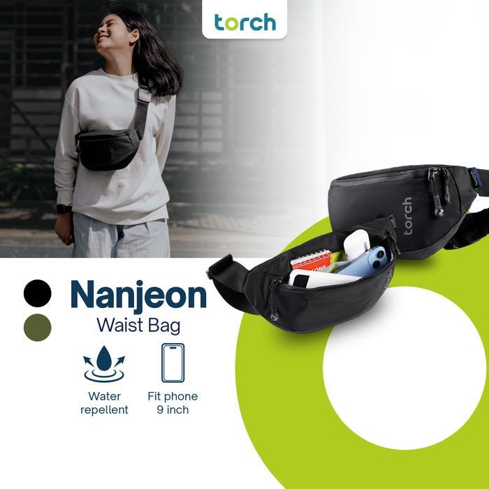 TERMURAH Tas Pinggang Selempang Pria Kecil Handphone Konser - Torch Nanjeon