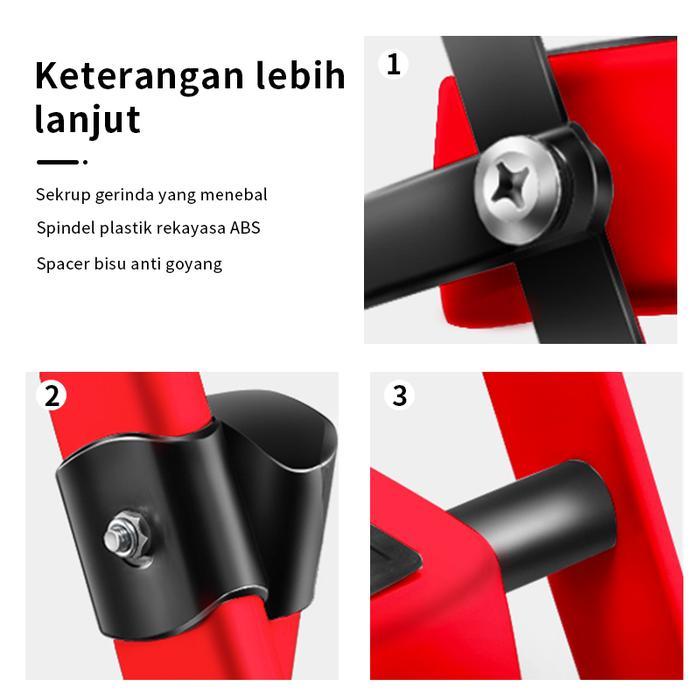 Tangga Lipat 3/4/5/6 Step Tangga Lipat Step Tangga Baja Rumah Tangga