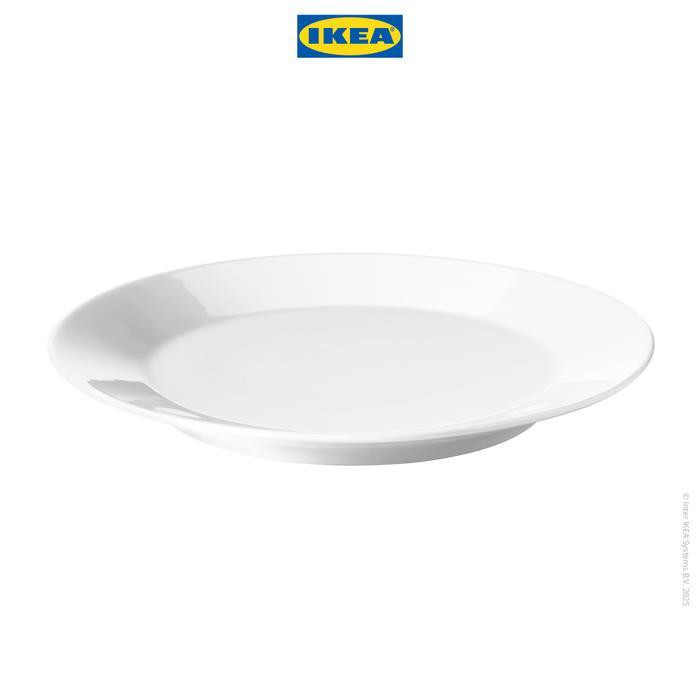 q6cr- Ikea 365+ Piring Makan Keramik 20Cm Kitchenware