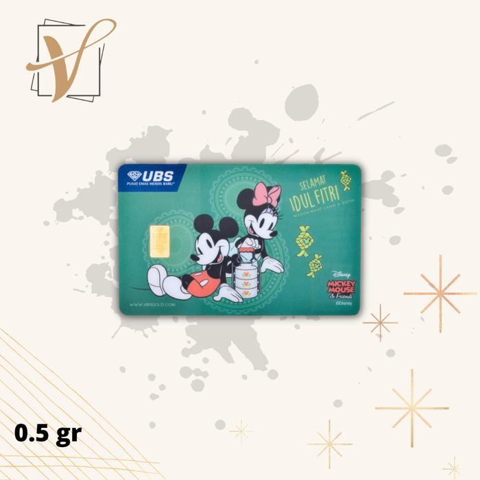 Ubs Disney Mickey Mouse Idul Fitri 0.5 Gr