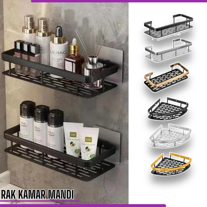 Ikea Home - Rak Kamar Mandi Toilet Gantung Tempel Tempat Sabun Shampo Organizer