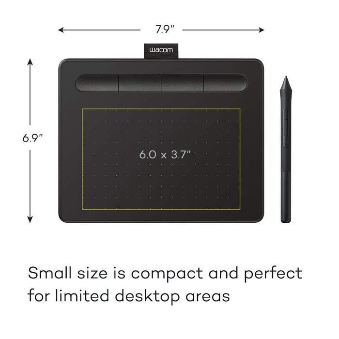 5ixg- Wacom Intuos Drawing Tablet Small Bluetooth Ctl-4100 Ctl 4100 Ctl4100