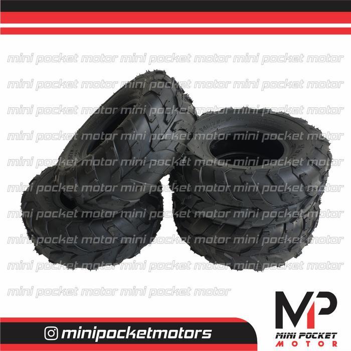 Ban ATV Ring 6 Inch Ukuran 145 / 70 - 6 Offroad Tubeless Besar 1 set