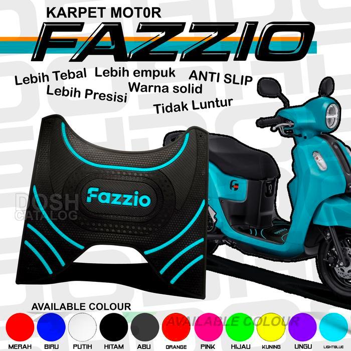 KARPET MOTOR FAZZIO KARPET FAZZIO AKSESORIS MOTOR FAZZIO VARIASI FAZZIO