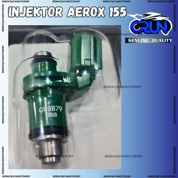 (CRUN) Injektor Only Aerox 155 BB8-E3761-00 / Injector Only Aerox Old / Asli Original