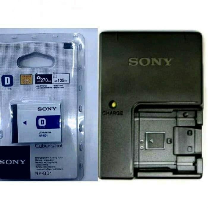 Baterai + charger baterai kamera digital sony DSC T77 T90