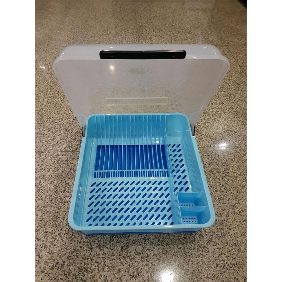 Rak / Tempat Piring + Tutup Nagata 509 Dish Drainer