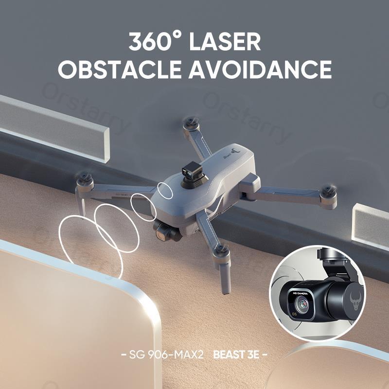 2023 NEW SG906 MAX2 Professional FPV EIS 4K Camera Drones 3-Axis Gimbal Brushless GPS Quadcopter Obs