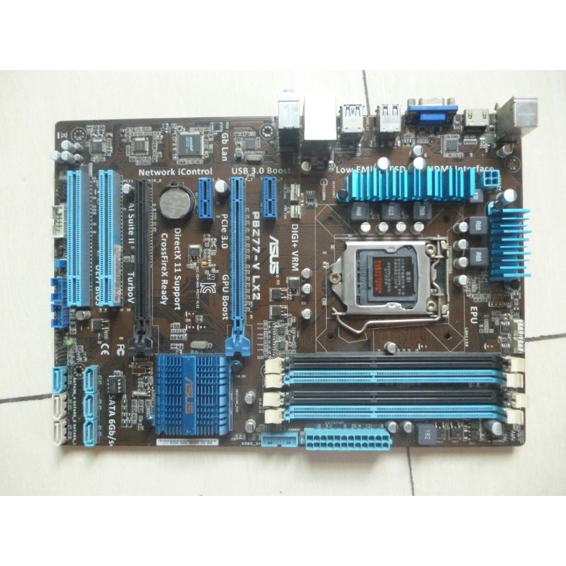 for Asus P8Z77-V LX2  Desktop Motherboard Z77 Socket LGA 1155 i3 i5 i7 DDR3 32G SATA3 USB3.0 ATX