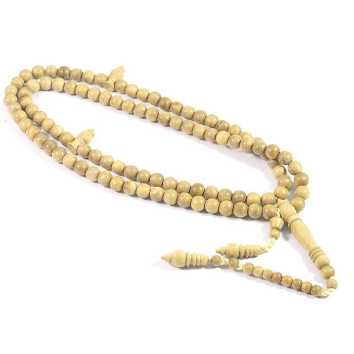 ASLI Tasbih Kayu Cempaka Kayu Kembang Kantil Asli Natural Alami READY STOCK