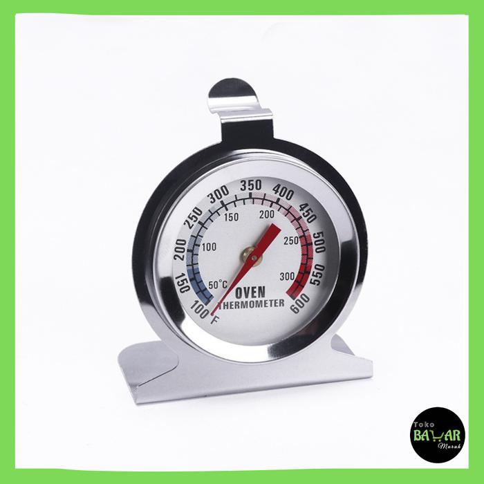 Termometer Oven / Pengukur Suhu Oven Tangkring / Termometer Oven Kompor / Oven Termometer Stainless