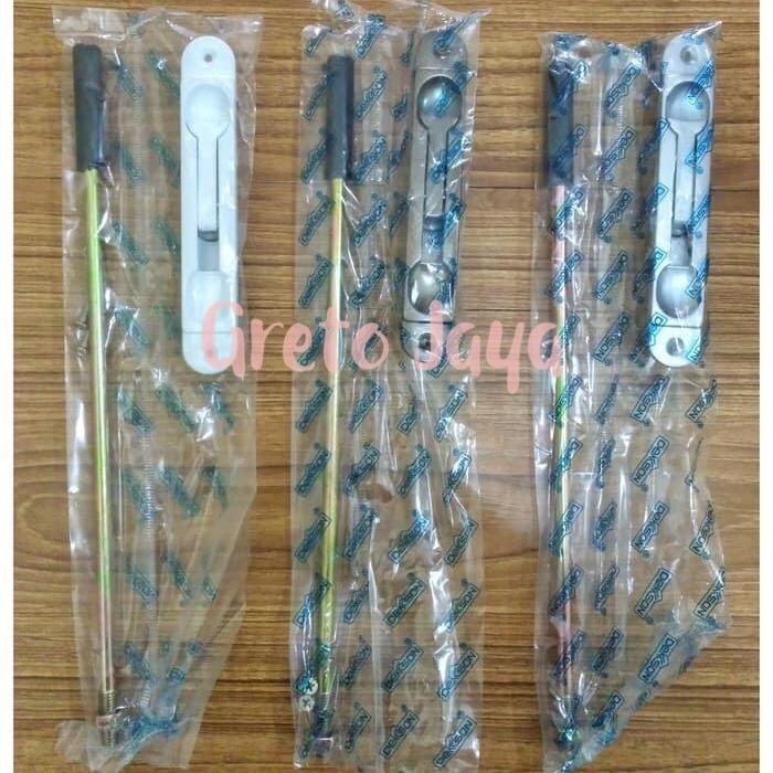 Flush Bolt Spartan Selot Pintu Grendel tanam Aluminium Almunium DEKSON