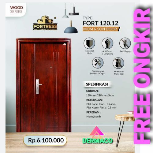PINTU BAJA FORTRESS FORT 120.12 / PINTU BAJA 120CM / PINTU UTAMA