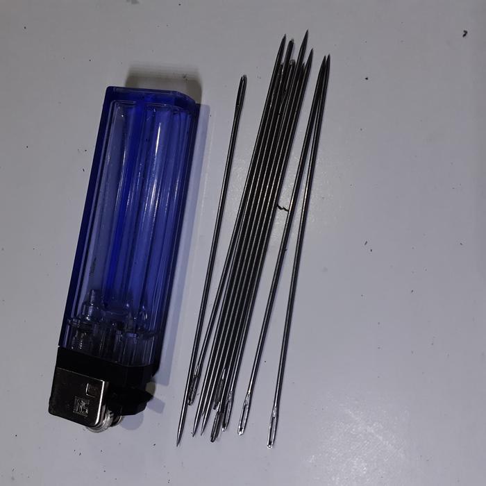 Jarum Jahit Kulit Manual Panjang