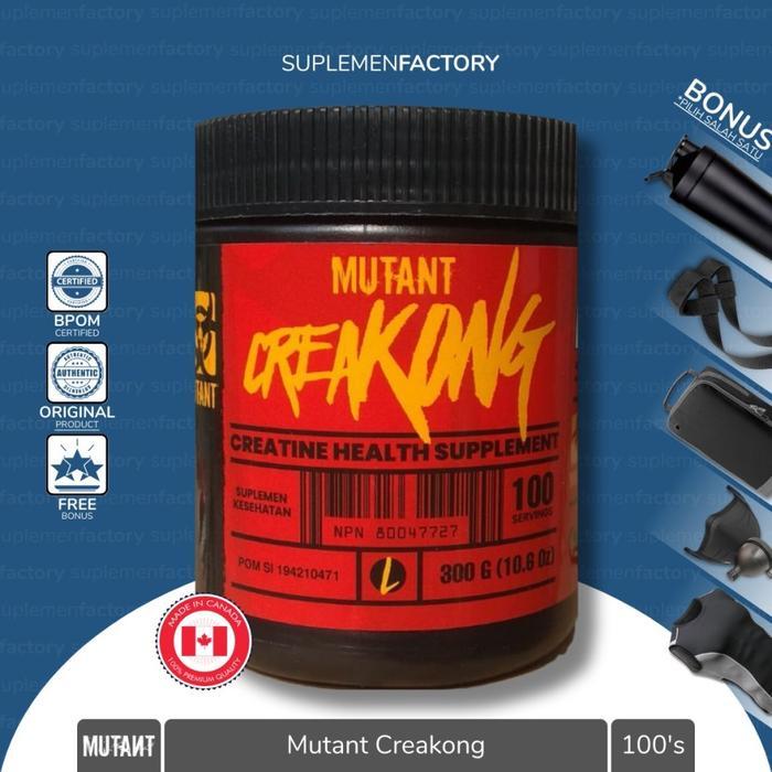 MUTANT Creakong 300gr Creatine Mutant Tanpa Rasa