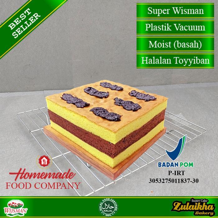 ap1q- Kue Lapis Surabaya Super (Full Wisman) 22X22 Cm