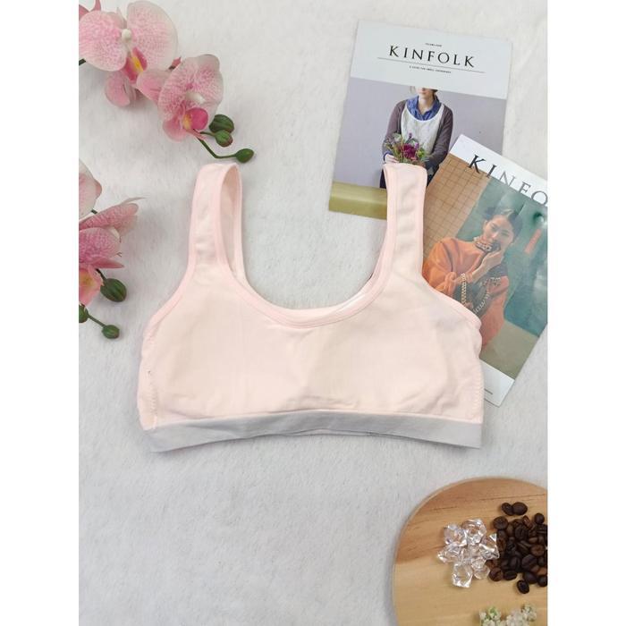 f312- Miniset Remaja Kally 505 - Tanpa Kawat - Busa Tipis - Tanpa Pengait Bra
