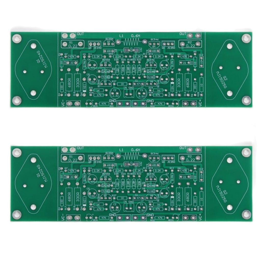 1 Pair Refer Musical Fidelity A1 Class A HiFi Stereo Dual Channel 20W Power Amplifier Board PCB