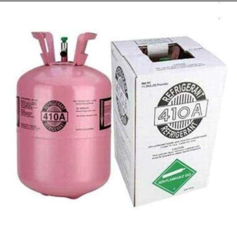 freon R410a Refrigent Kiloan fure isi 2 kg free tabung luar pulau jawa pakai expedisi jne trucking