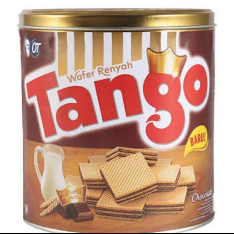 Tango Wafer kaleng coklat
