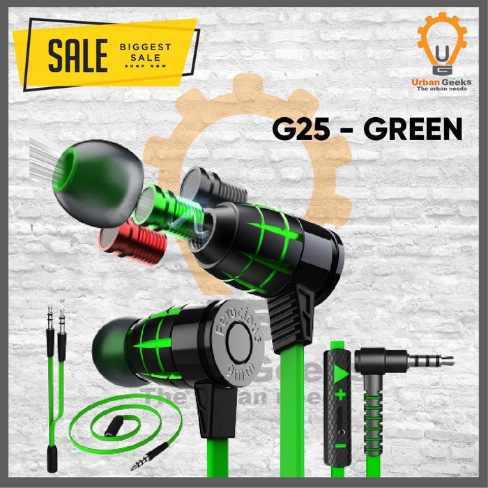 Plextone G25 Gaming Earphone Noise Canceling Stereo Headset Alt G20