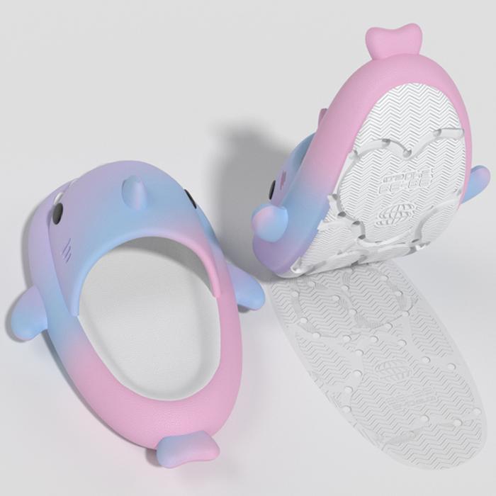 lb2x- Starlight Sandal Hiu Kids Dewasa Sandal Baby Shark Gradiasi Rainbow Baby Shark Anak