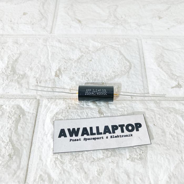 KAPASITOR INPUT AUDIO FILTER SPEAKER FREKUENSI 1.2UF 2UF 2.2UF 4.7UF