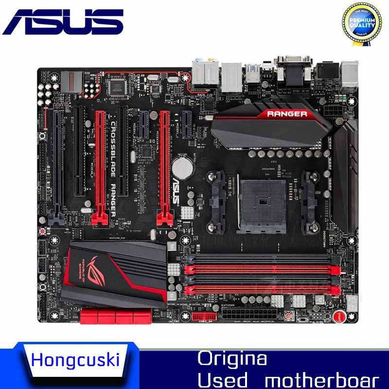 For CROSSBLADE RANGER Used original motherboard Socket FM2+ FM2 DDR3 A88X Desktop Motherboard