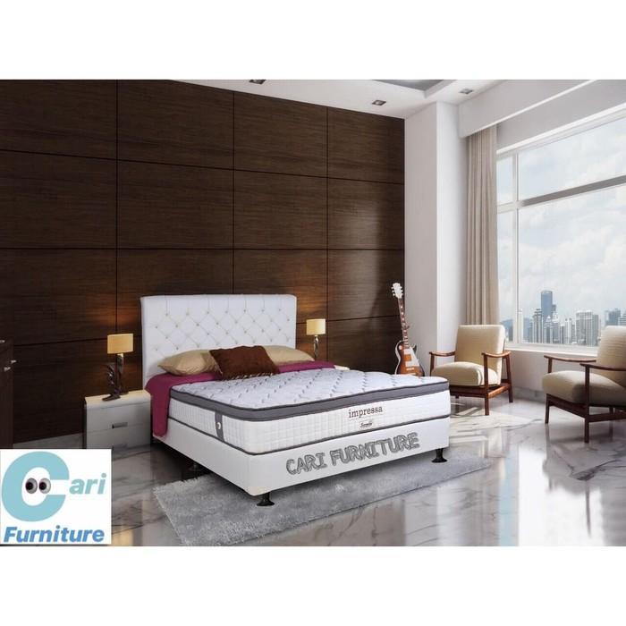 Spring Bed Impressa Pocket Spring 180X200 (Full Set) Elite Serenity