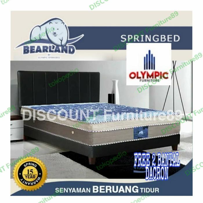 Olympic Springbed Bearland Type Grizzly Full Set Divan Sandaran Kasur