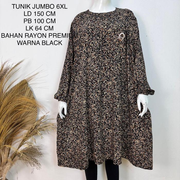 Tunik Atasan Super Jumbo Ld 150 Cm Koleksi Terbaru