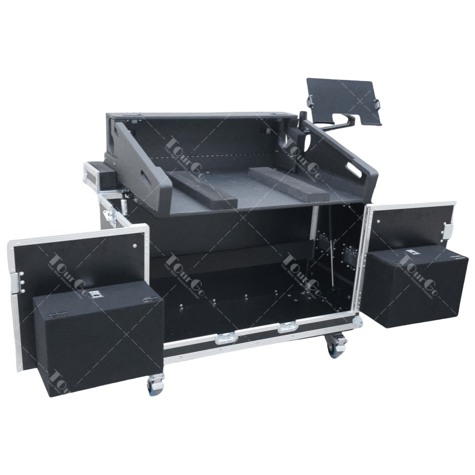 Flight Road Mixing Console Flip Case Behringer Wing Flip Over Dj Pro Mixer Case ODM OEM Customized