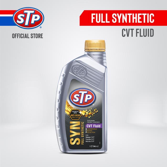 STP FULL SYNTHETIC CVT FLUID OLI TRANSMISI MATIC MOBIL