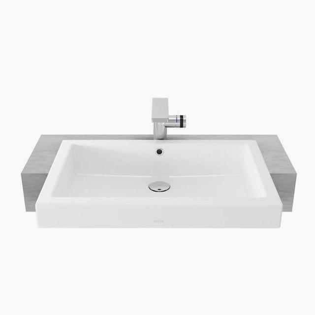 Wastafel Toto Lw 646 J Wastafel Toto Lw646J Body Only Model Tanam