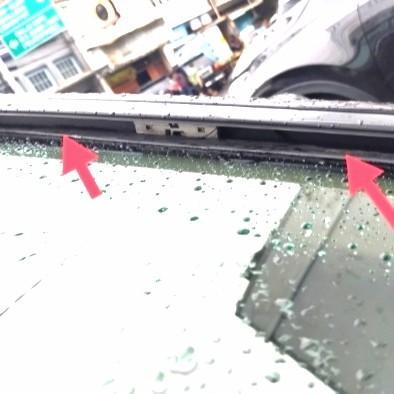 karet kaca civic. lis kaca civic