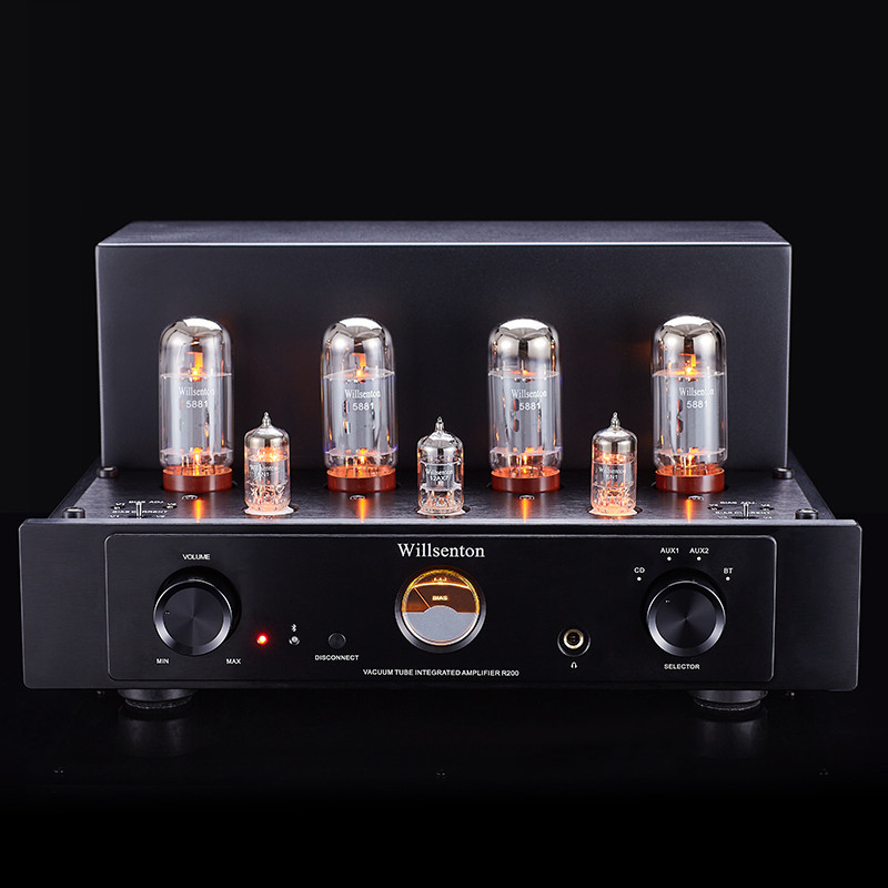 BELI SEKARANG Willsenton R200 HiFi 5881 Tube Amplifier Push-Pull& Pure Class A & Integrated Amp Blue