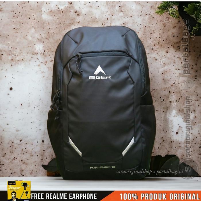 Tas Eiger Forlough 18L Tas Ransel Laptop Backpack Original
