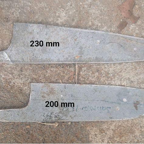 Ready Blank Pisau Sentoku Baja D2 Germany