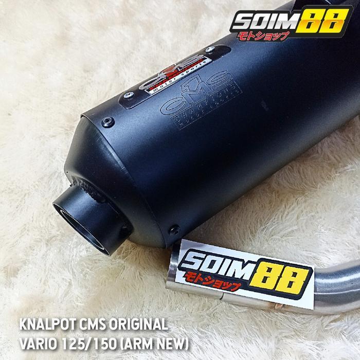 Terbatas Knalpot Cms Vario 125/150 Old/New Original Thailand Terlaris