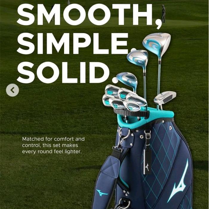 Stick Golf Mizuno Efil Ladies Fullset lengkap free bag and putter