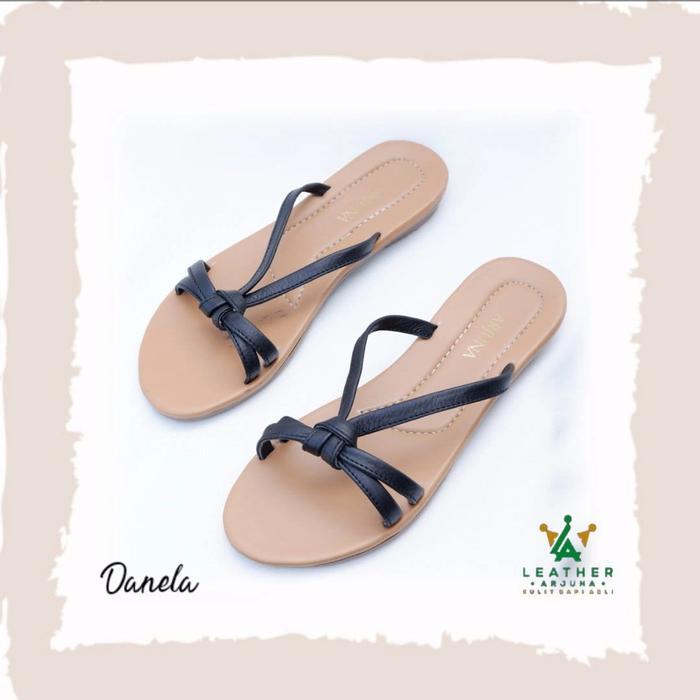 Leather Arjuna Sandal Kulit Asli Danella