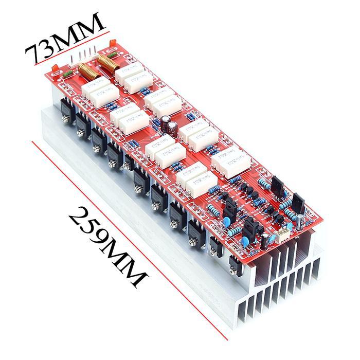 Bahod 450W Audio Amplifier Board On Semiconductor Njw0281/Njw0302 2Sa1930/2Sc5171 Bi-Channel Hifi