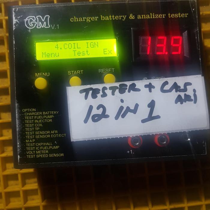 Populer Tester Injektor. Multi Tester Injektor. Cas Aki. 12 In 1 Terlaris