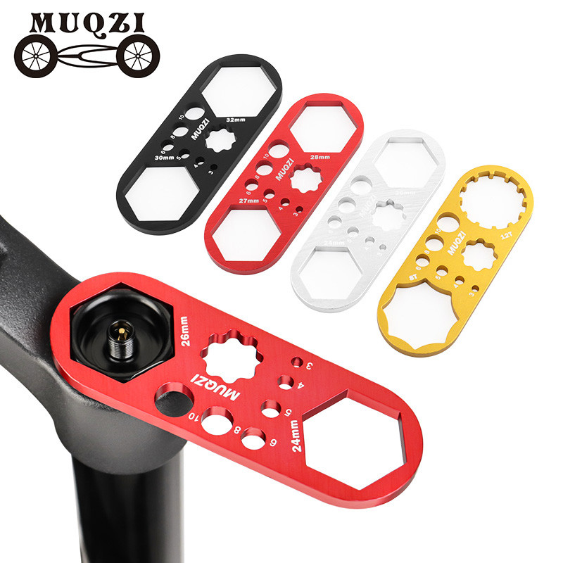Muqzi Mtb Fork Wrench For Suntour Xcm Xcr Xct Rst Rockshox Air Suspension Fork Bike Air Top Cap